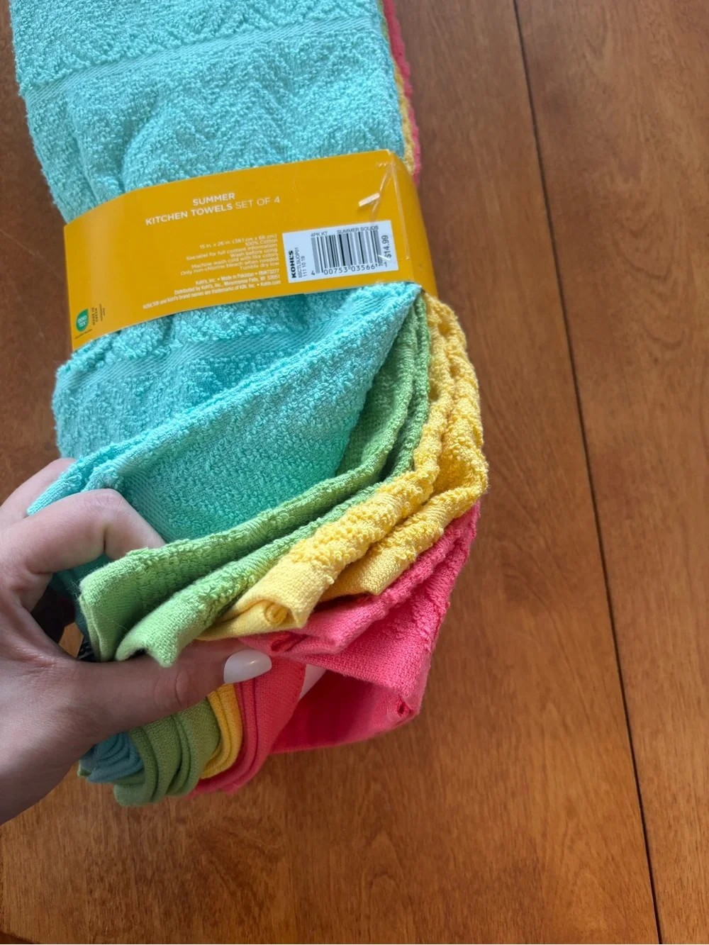 Celebrate Together Kitchen Hand Towel - Set of 4